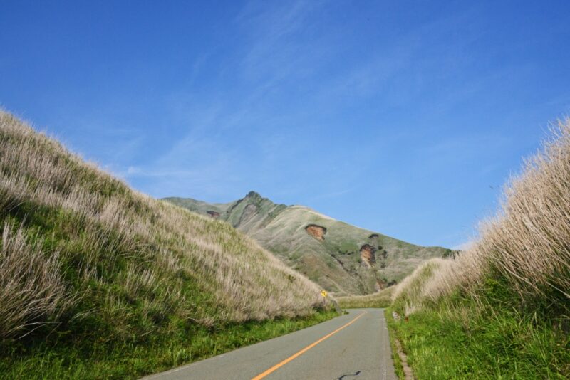 南阿蘇の道路
